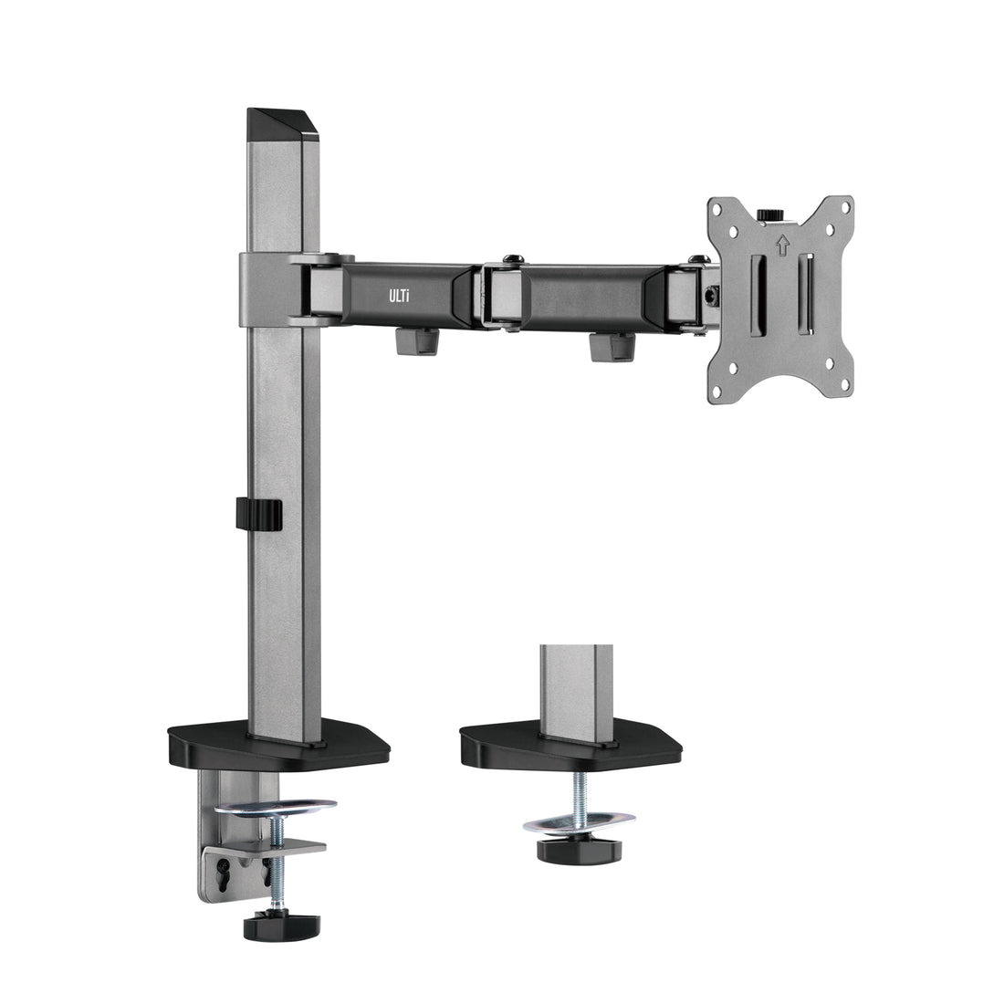 Stealth Dual Monitor Arm with Laptop Tray | T6