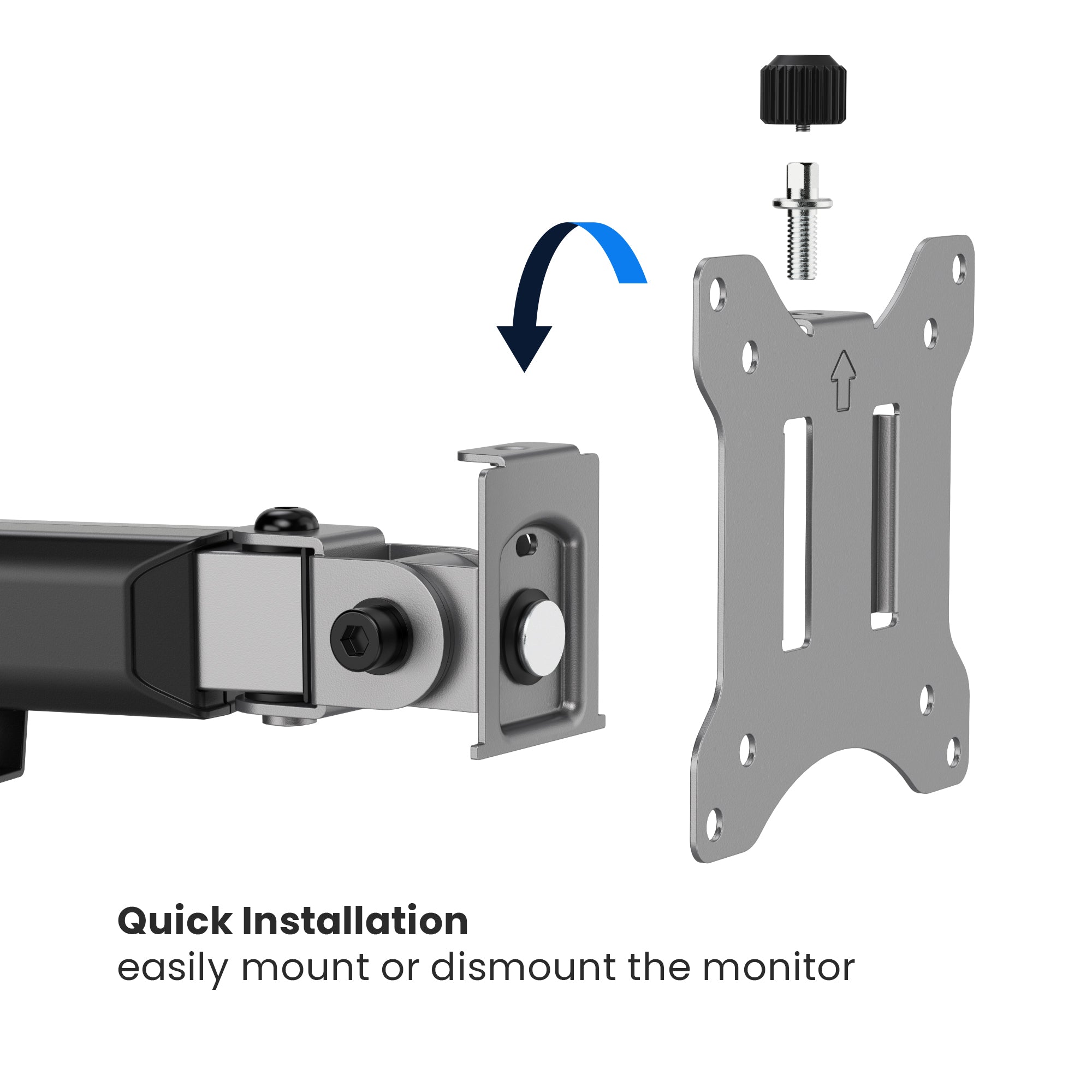 Stealth Dual Monitor Arm | T5