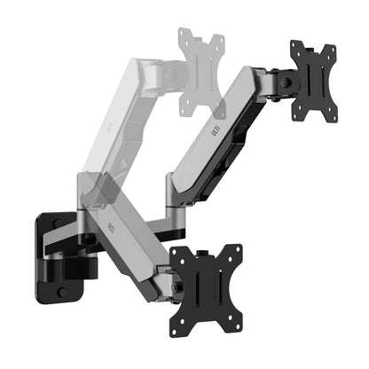 Stealth Dual Wall-Mounted Monitor Arm | T11