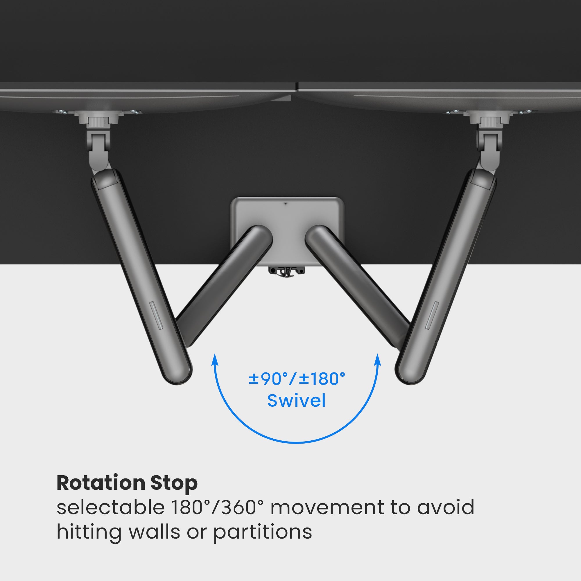 Flex Pro Dual Monitor Arm | T33