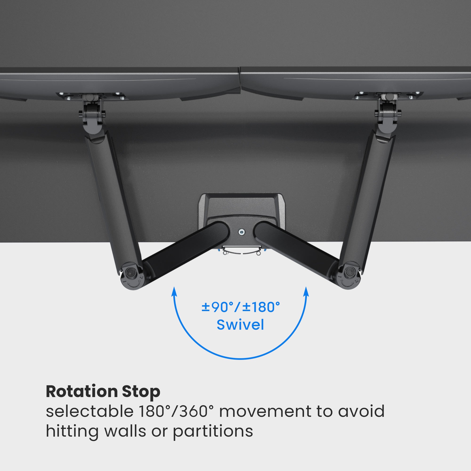 Vega Dual Monitor Arm | T35