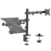 EVO Dual Monitor Stand with Laptop Tray | T49