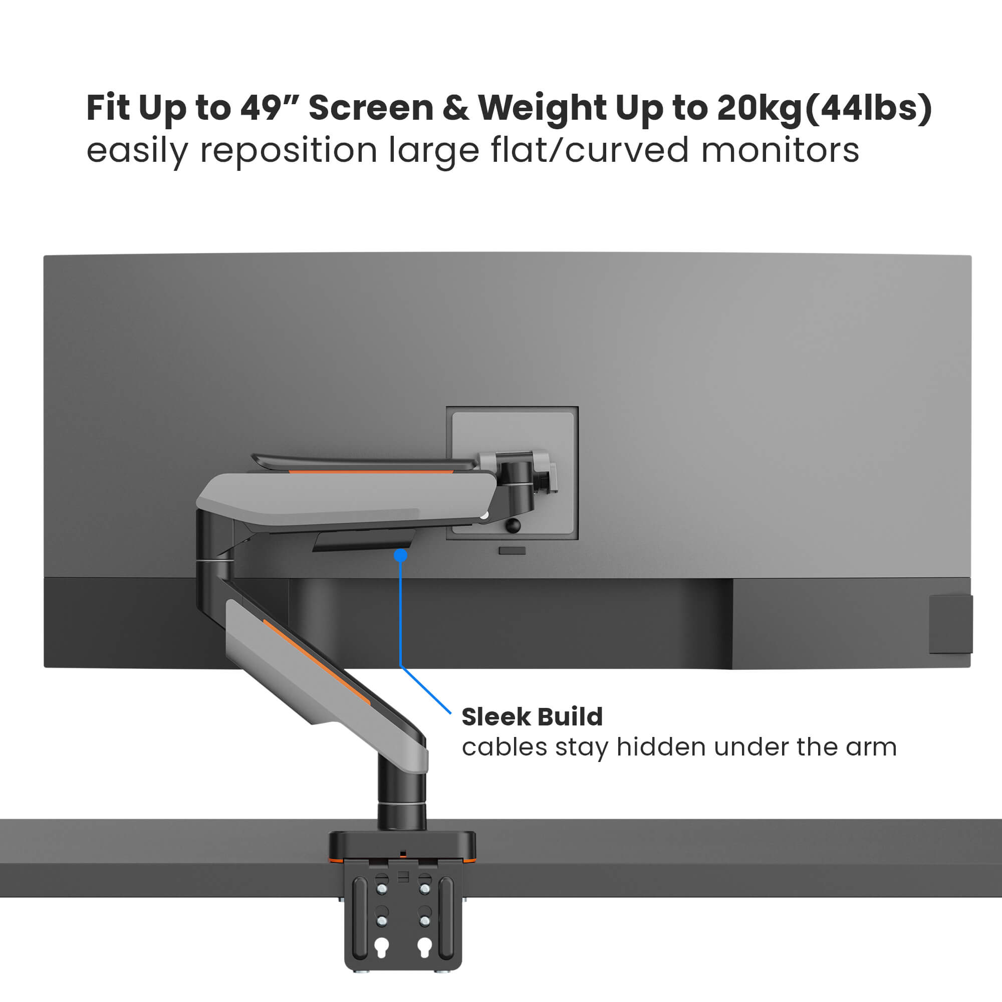 Magma Single Monitor Arm | T38