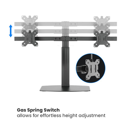 ERGO Gas Lift Dual Monitor Stand | T41