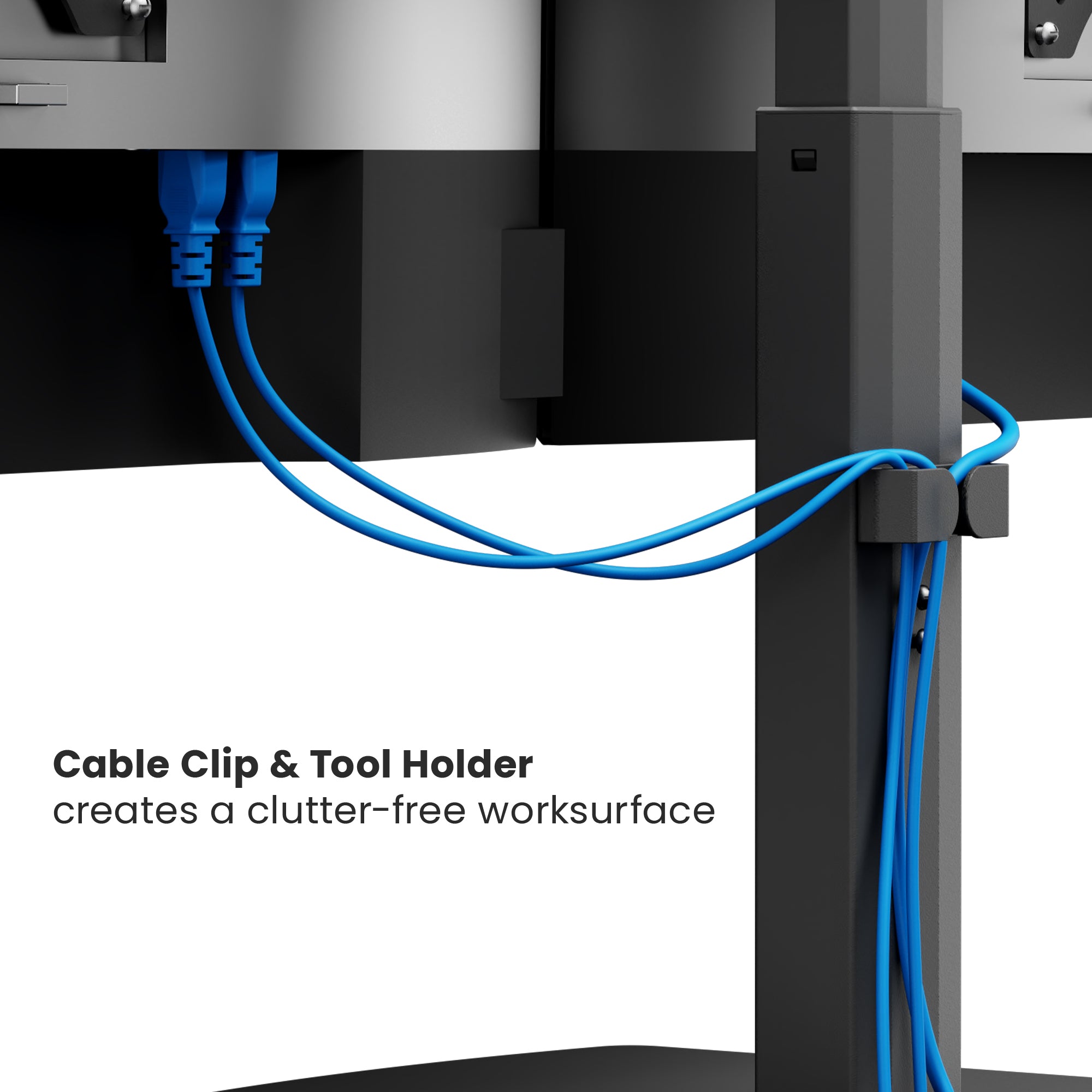 ERGO Gas Lift Dual Monitor Stand | T41